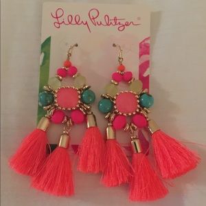 Lilly Pulitzer Boho Beach Earrings
